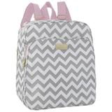 Mochila Maternidade Rosa Chevron Plike Baby