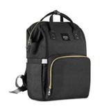 Mochila Original Mamãe Maternidade Bolsa Impermeavel Alta Durabilidade Preta Vários Compartimentos - Bny