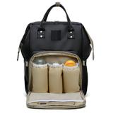 Mochila Original Mamae Maternidade Bolsa Impermeavel Excelente Durabilidade Preta - Brasny