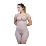 Modelador Curto Sem Busto com Abertura Frontal Bioativa Famara G - Famara brasil