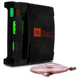 Módulo Amplificador JBL Selenium BR-A 300.2 300W RMS 2 Canais 2 Ohms + Cabo RCA Stetsom 5M 2mm - Prime