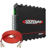 Módulo Amplificador Soundigital Sd400.4D Evo Ii 4C + Rca Brinde