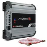 Módulo Amplificador Stetsom Export Line EX 3500 3500W RMS 1 Canal 2 Ohms + Cabo RCA Stetsom 5M 2mm - Prime
