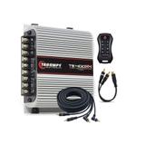 Módulo De Potência Taramps TS-400x4 2 Ohms 4 Canais 400 W Rms