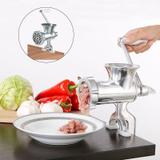 Moedor De Carne Manual N10 Cozinha Criativa Maquina De Moer em Aluminio (BSL1914) - Ab midia