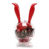 Moedor Mini de Pimenta Magnético Vermelho Chefn