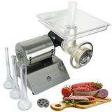 Moedor Triturador Elétrico Carne Linguiça Kibe Industrial Cozinha 220V Arbel MCRX 08 3.0 Inox