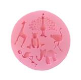 Molde De Silicone Animais Variados Biscuit Pasta Americana - Goldpan formas