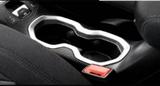 Moldura Aplique Porta Copos Prata para Jeep Renegade