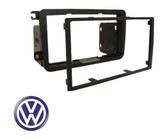 Moldura De Painel 2 Din Vw Jetta Passat Amarok Tiguan - Preto - Autoplast