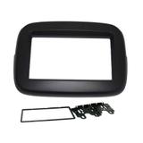 Moldura de Painel Fiamon 2 DIN Fiat Mobi Preta