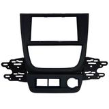 Moldura de Painel Fiamon 2 DIN Saveiro G5 Cross Preta