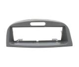 Moldura de Rádio Fiat Palio 1 din 01 02 03 Cinza Ludovico