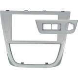 Moldura de Rádio VW Gol Voyage Saveiro 09 10 11 Prata 2 din Padrão Chinês e Japonês Ludovico - Fiamon