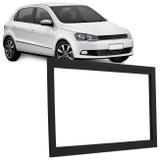 Moldura do Painel 2 Din Universal Preta Acabamento Perfeito Fácil Instalação - Ludovico