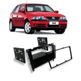 Moldura Dvd Multimídia 2din Gol/ Saveiro/ Parati G3 - Preto - Autoplast