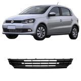 Moldura Grade Central do Parachoque Gol Voyage G6 2013 2014 2015 2016 Preta - Blawer
