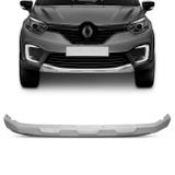Moldura Inferior Spoiler Para-choque Dianteiro Renault Captur 2018 2019 Cinza - Prime
