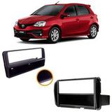 Moldura Painel 1 e 2 Din Etios - Autoplast