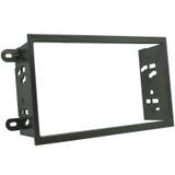 Moldura Painel 2 Din Dvd Som Cobalt Spin Onix Novo Prisma 2013 à 2018 Expex Cinza