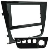 Moldura Painel 2 Din Dvd Som Gol Saveiro Voyage G6 2012 à 2016 Black Piano - S/m