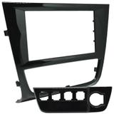 Moldura Painel 2 Din Dvd Som Gol Saveiro Voyage G6 2012 à 2016 Expex Black Piano