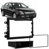 Moldura Painel 2 Din Japonês Chinês Fusion 06 a 09 Edge 08 09 Mustang 04 a 08 Preto DVD Multimídia - Ludovico
