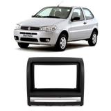 Moldura Painel Fiat Palio ELX 2004 a 2011 1Din 2Din Ludovico Padrão Chinês e Japonês Preta