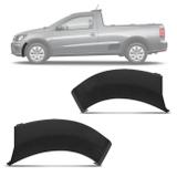 Moldura Para-choque Dianteiro Saveiro G6 2013 2014 2015 2016 Preto Texturizado - Dts