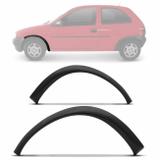 Moldura Para-lama Dianteiro Corsa Hatch 1994 a 2002 Pick UP 1996 a 2002 Alargador Preto Texturizado - Dts