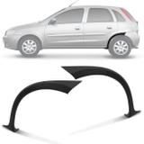 Moldura Para-lama Traseiro Corsa Hatch 2003 2004 2005 2006 2007 2008 2009 2010 2011 2012 Preto Liso - Dts