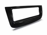 Moldura Rádio Painel Som 1DIN Punto Linea Black Piano Preto - Autoplast