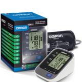 Monitor de Pressão Arterial Digital de Braço Omron HEM-7320 Automático Cinza e Branco