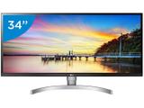 Monitor para PC Full HD UltraWide LG LED IPS 34” - HDR10 34WK650