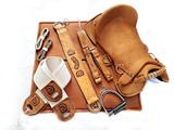 Montaria Sela Freio Ouro Manta Gel Cavalo Crioulo Jm42 - Selaria serrano