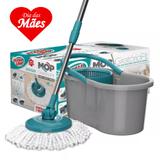 Mop Giratorio Fit Esfregão Balde Spin FlashLimp - MOP5010