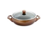 Moquequeira de cerâmica ceraflame 28cm 3500 ml cobre