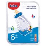 Mordedor Chocalho Mamadeira Azul - Buba