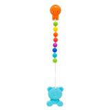 Mordedor De Silicone Com Prendedor Bolinhas Color Buba 6765