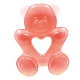 Mordedor de ursinho baby Buba vermelho