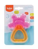Mordedor e Chocalho Bebê Rosa Buba - Buba toys