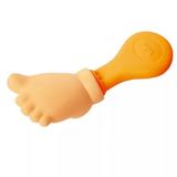 Mordedor E Chocalho Pezinho Colors Laranja 2288 - Toyster
