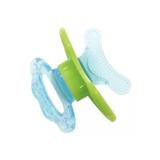Mordedor e Massageador de Gengiva Chupeta Azul e Verde - Buba