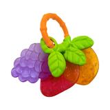 Mordedor lillo frutas chocalho