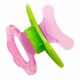 Mordedor Massageador de Gengiva Buba Rosa/Verde - Buba toys
