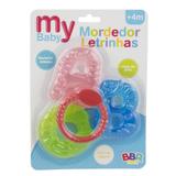 Mordedor para bebê 4 meses Letrinhas - BBR toys
