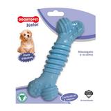 Mordedor para Cachorro Filhote Osso Odontopet Junior Azul