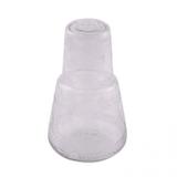 Moringa de Vidro 20cmx12cm Vênus Victrix Transparente