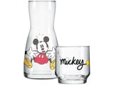 Moringa de Vidro 500ml com Copo Nadir - Disney Mickey