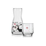 Moringa de Vidro 500ML com Copo Nadir Disney Minnie 1616